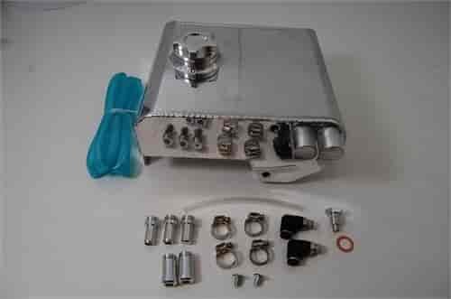 FABRICATED ALUMINUM OIL TANK 4.2PINTS/68OZ