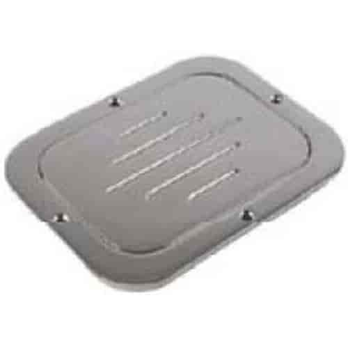 Billet Aluminum Fuel Fill Door Rectangular