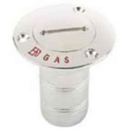 Stainless Steel Fuel Fill Door Round