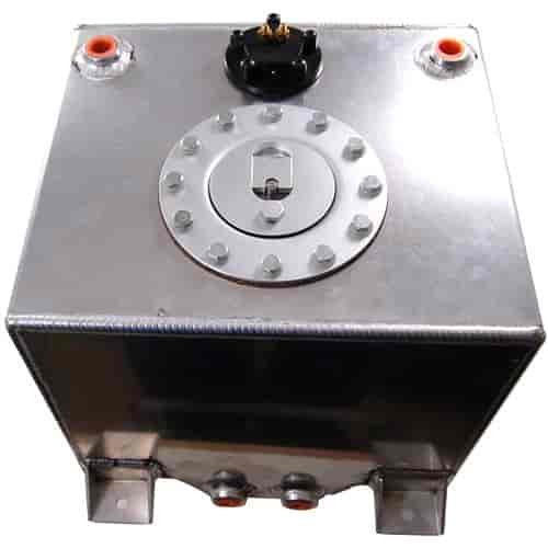 FABRICATED ALUMINUM FUEL CELL 5 GALLONS WITH SENDING UNIT