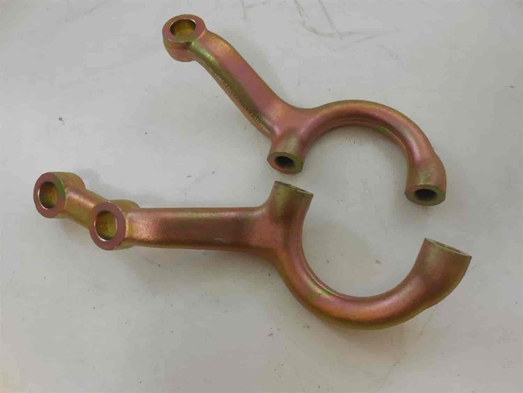 LOWER STEERING ARM YELLOW ZINC FINISHED