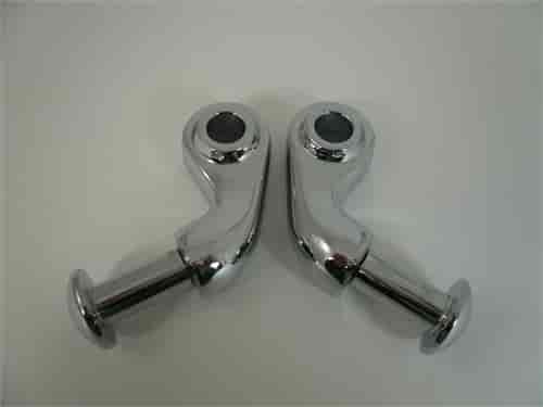 LOWER SHOCK MOUNTS - CHROME
