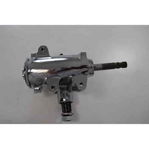 1965-1991 JEEP CJ MANUAL 525 STEERING BOX - CHROME
