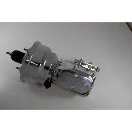 POWER BRAKE BOOSTER KIT-7 SINGLE CHROME