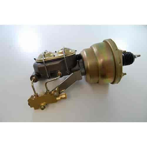 POWER BRAKE BOOSTER KIT-7 DUAL ZINC