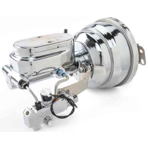 Chrome Brake Booster/Master Cylinder Assembly 8" Booster With Master Cylinder