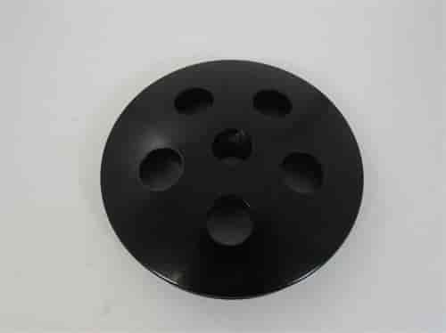 TYPE II POWER STEERING PULLEY - BLACK