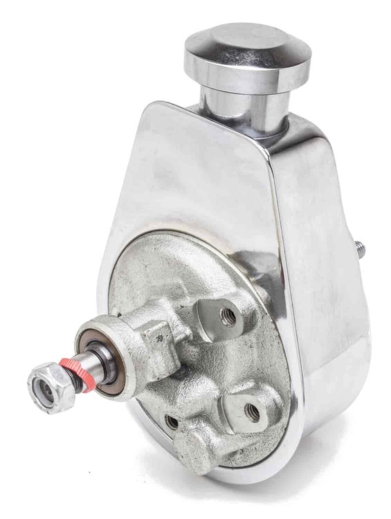 POWER STEERING PUMP - CHROME