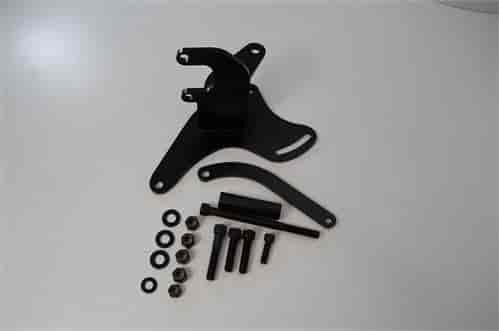 SB CHEVY PASSENGER SIDE A/C BRACKET - BLACK