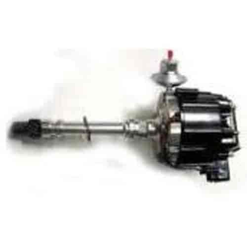 CHEVY HEI DISTRIBUTOR W/50K COIL EA BLACK CAP
