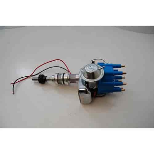 SB FORD 289-302 HEI ELECTRONIC DISTRIBUTOR WITHOUT COIL -BLUE CAP