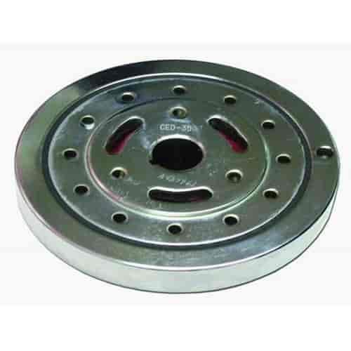 Chrome 1955-87 SB Chevy 262-350 OEM Damper - 8