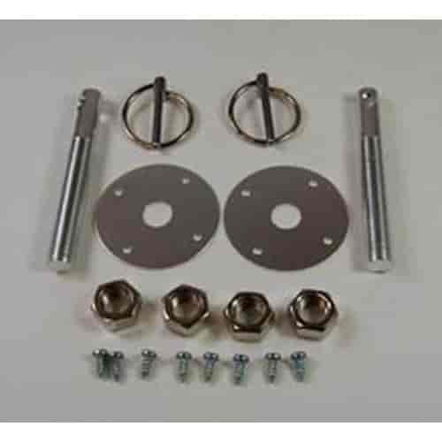 Aluminum Hood Pin Kit 3/16" Hair Pin