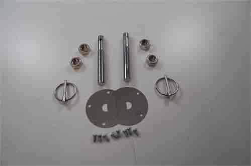 Chrome Scruff Plates 2/pkg