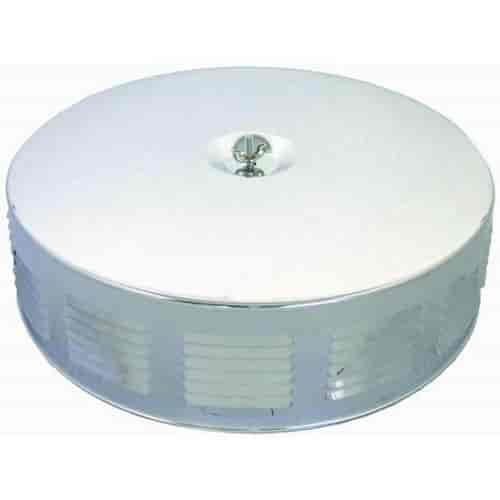 Round Louvered Styled Top Air Cleaner Set 14" x 3"
