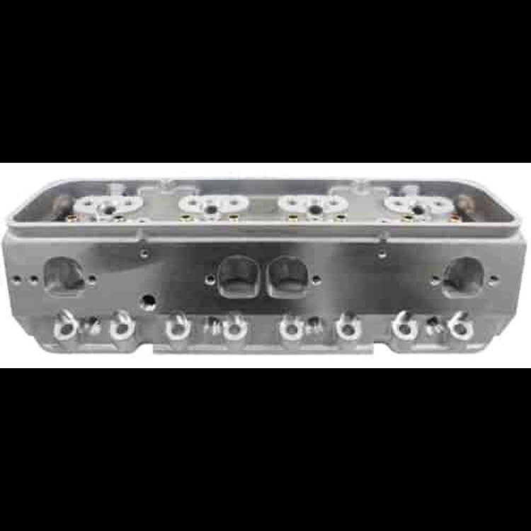 SB CHEVY ALUMINUM CYLINDER HEAD STRAIGHT PLUG CNC PORTED