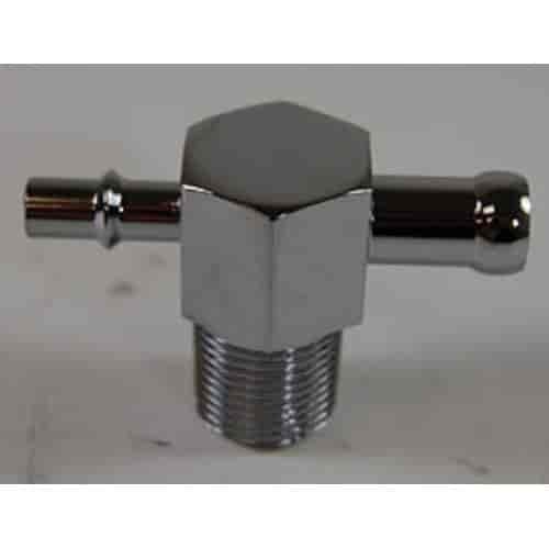 Manifold Fitting 1/2" Male W/1/4 x 3/8 x 1/2 Hose Barb