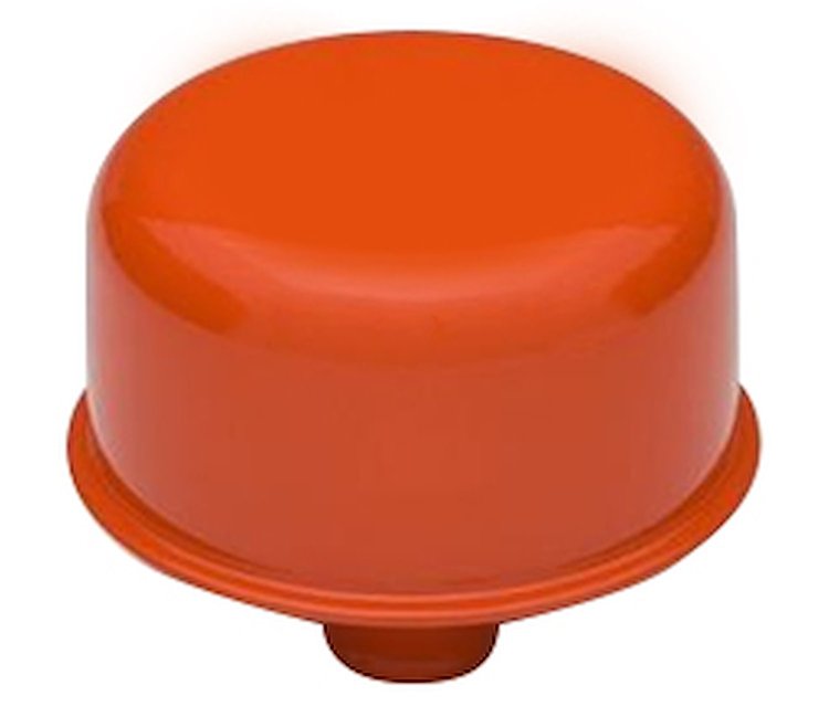 R4870ORG Breather, Steel Push-In – Orange