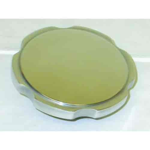 Polished Aluminum Radiator Cap - Plain (16 Pressure)