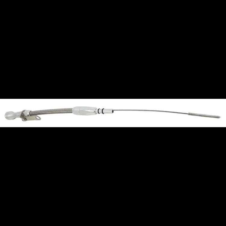 STAINLESS STEEL FLEXIBLE OIL DIPSTICK FIT EARLY FORD SHORT BLOCK