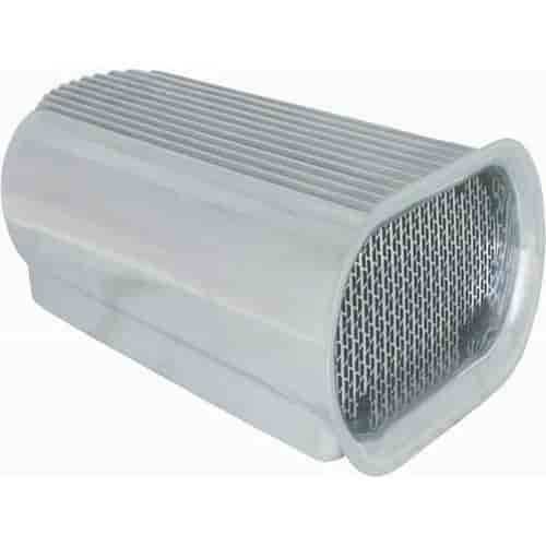 Hilborn Style Aluminum Hood Scoop Dual Quad Style