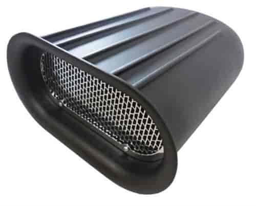 Hilborn Style Aluminum Mini Hood Scoop Single Quad