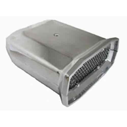 Aluminum Mini Hood Scoop Single Quad