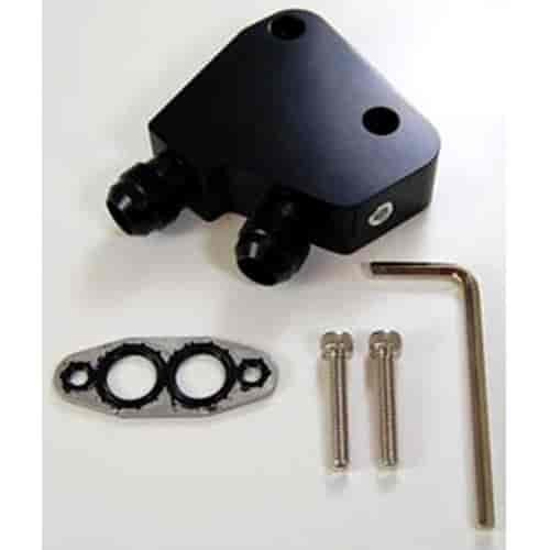 Oil Cooler Adapter GM Gen III & IV V8 LS1, LS2, LS3, LS6, LS7