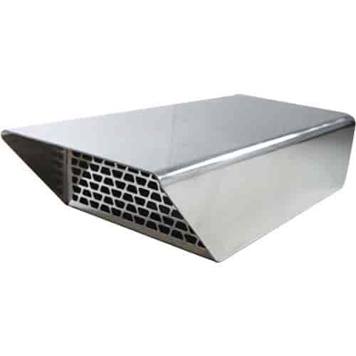 Aluminum Fabricated Hood Scoop Single Quad