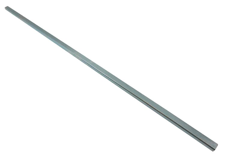3/4 OD SOLID STEEL DOUBLE D COLUMN SHAFT STAINLESS 36 LONG RAW FINISHED