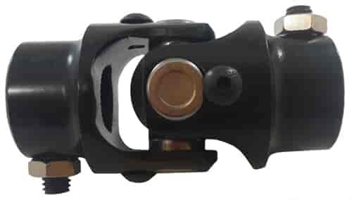 Forged Steel Single U-Joint 3/4 in. DD x 3/4 in.-36 Spline - Black