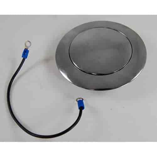 Steering Wheel Horn Button Fits 1967-94 GM Columns with 9-Hole Adapter