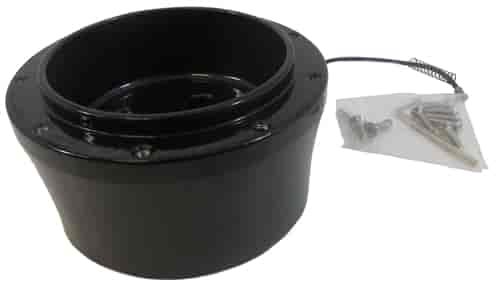 BLACK ALUMINUM GM 1967-94 STEERING ADAPTOR