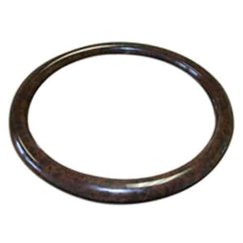 Wood Veneer Steering Wheel Wrap 14" Diameter