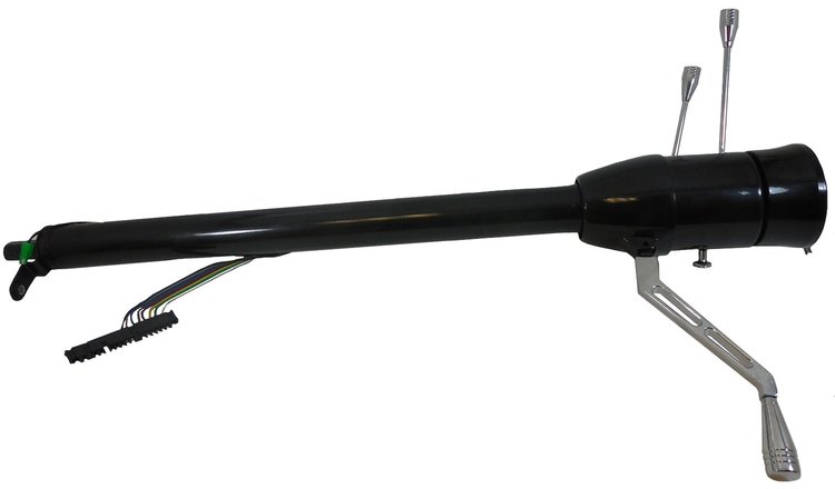 R5630BK Steering Column, 32″ Universal Column Shift Tilt – No Key – Black