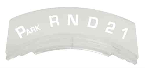 ACRYLIC 3 SPEED SHIFT INDICATOR FIT R5672