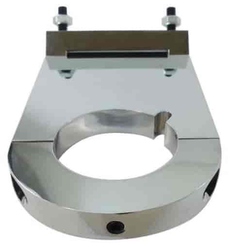 Steering Column Drop Mount, 4 1/2 in. Drop, For Keyed Columns - Chrome