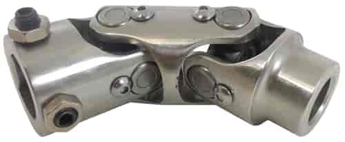 UNIVERSAL STEERING U-JOINT 3/4 ROUND-1 DD STAINLESS STEEL