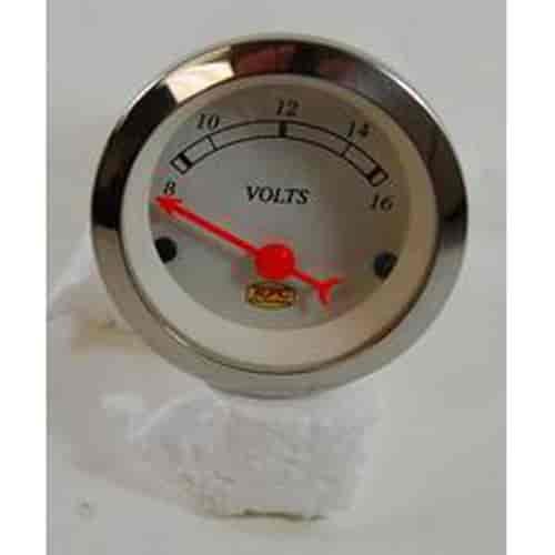 2 1/16 CLASSIC VOLT METER GAUGE 8-16V