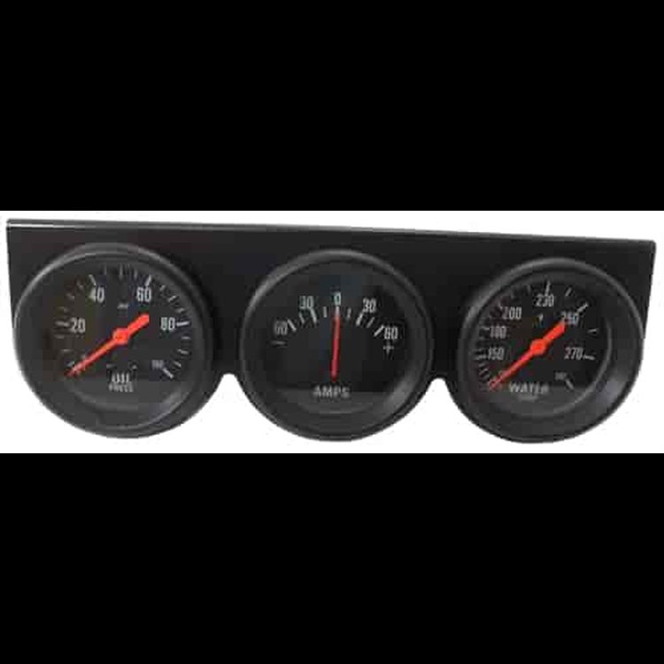 Triple Mechanical Gauge Kit 2-5/8" Gauges
