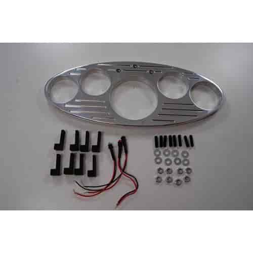 CNC ALUM 1932 FORD GAUGE PANEL
