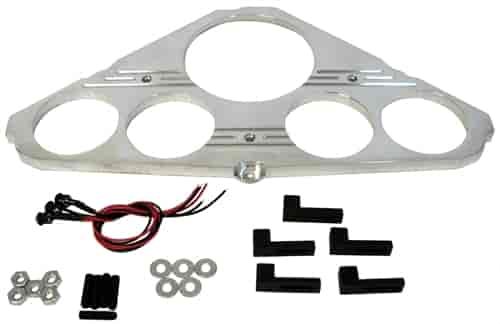 Aluminum 5-Gauge Panel 1955-1959 Chevy Truck