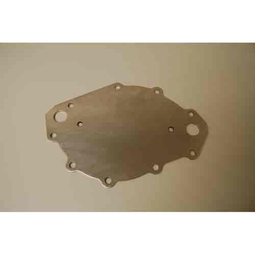 FORD 460 ELECTRIC WATER PUMP BACKING PLATE CLEAR ANODIZED