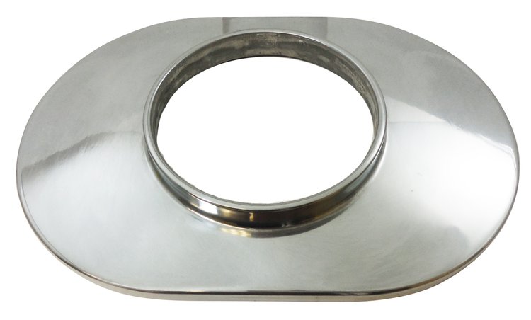 Aluminum Oval Air Cleaner Base Only 12"