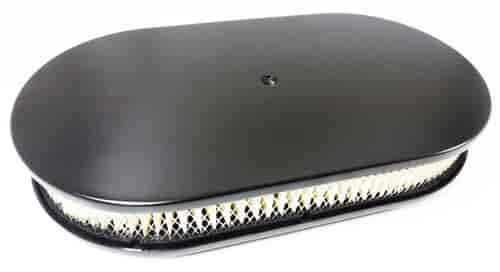 Aluminum Oval Air Cleaner Set 15" x 2"