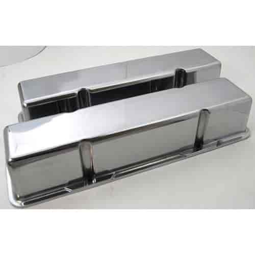 Baffled Aluminum Valve Covers 1958-1986 Small Block Chevy 283, 305, 327, 350