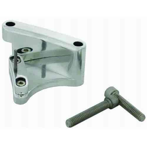 Chrome Aluminum SB Chevy Timing Tab - Plain