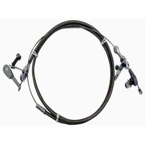 Braided Stainless Kick Down Assembly for Ford C-6