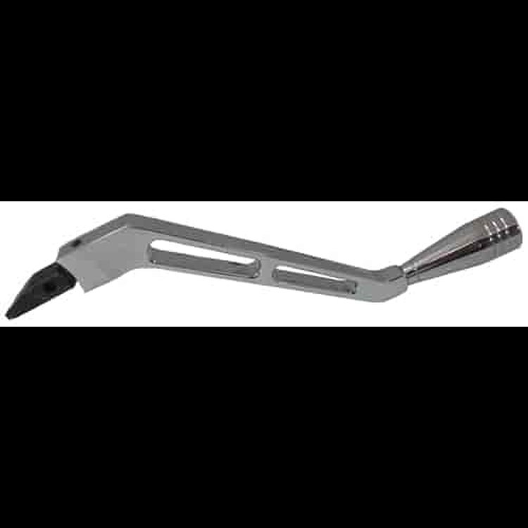 BILLET ALUMINUM GM STEERING COLUMN SHIF LEVER-CROME FINISHED