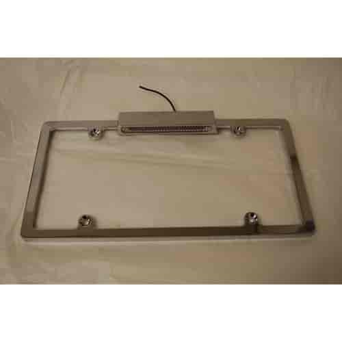 License Plate Frame 4-Hole Design